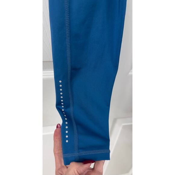 Buff Bunny teal blue XS leggings full length reflective running track workout - Picture 5 of 5